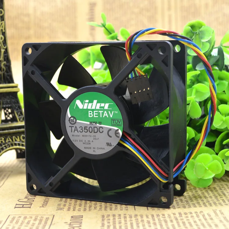 

9032 12V 0.55A 4WIRES TEMPERATURE CONTROL FAN TA350DC M35172-35