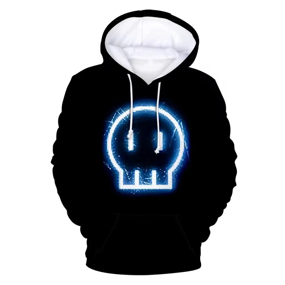 2025 Spring and Autumn New Anime Murder Drone 3D Printed Men's Hoodies Casual Fashion Pullovers Harajuku Jackets Men's and Women