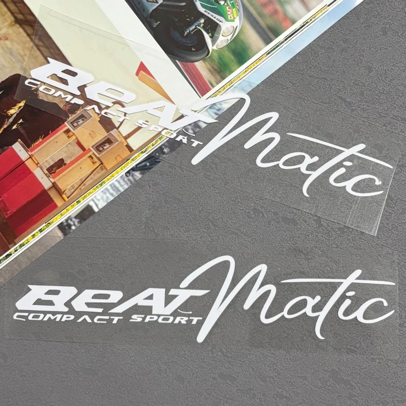 مناسبة ل BEAT 50 110 ملصقات الزخرفية الشارات عاكسة دراجة نارية الملحقات الزجاج الأمامي فيلم جسم السيارة مقاوم للماء