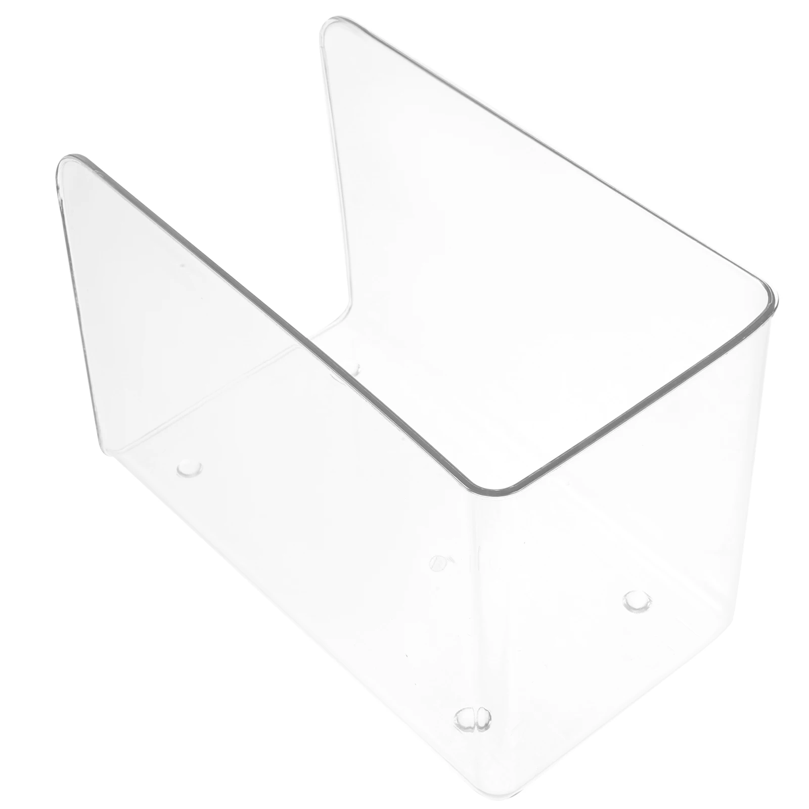 

Transparent Bookends Acrylic Magazine Rack File ganizer Multi Function Storage Solution For Books Files Folders Desk Accessory