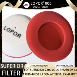 Lopor Dual-Stage Foam Air Filter Off Road Motorcycle for SUZUKI DRZ400 DR-Z400 00-21 RM25 RM 250 99-13 13780-44E00 DR-Z DRZ 400