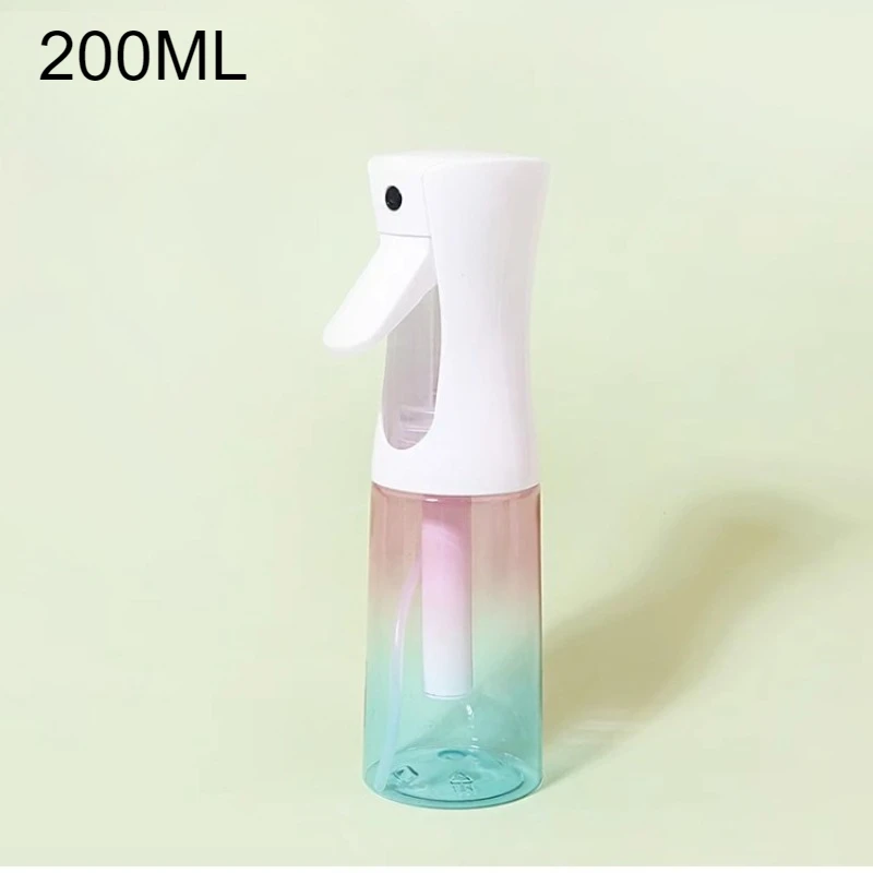 

200ML High Pressure Gradient Spray Bottle Continuous Watering for Home Garden PP Hairdressing Beauty Spot