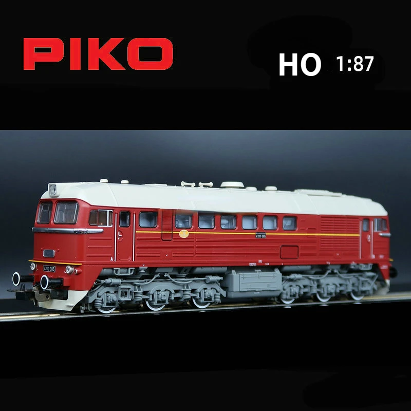 

Train Model HO 1/87 PIKO 52905 V200 Digital Sound Effect East Germany DR 3 Generation Internal Combustion Locomotive Rail Car