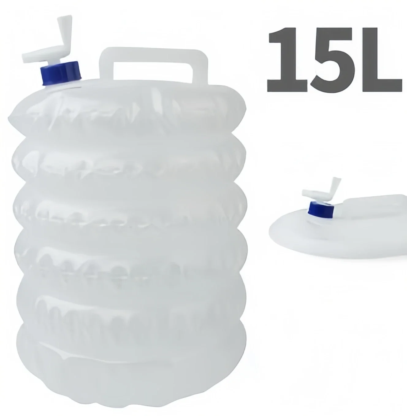 10L-15L Collapsible foldable bottle Container Water Storage Bottle Bucket Pail Water Bag water&juice dispenser Camping Outdoor