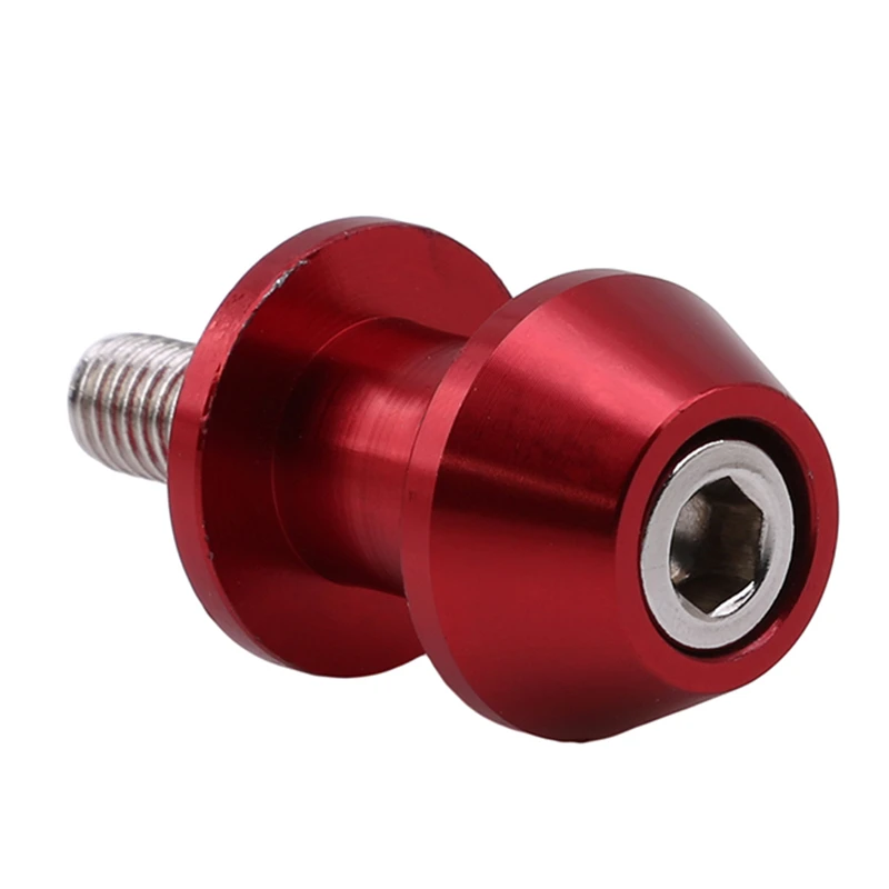 8mm Aluminum Motorcycle Swingarm Spools Sliders Stand Screws Motorcycle Accessories