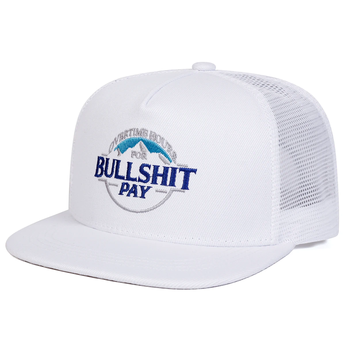 Unisex BULLSHIT PAY Brief Stickerei Hip-hop Net Hüte Frühling Sommer Outdoor Einstellbare Casual Baseball Caps Sonnenschutz Hut