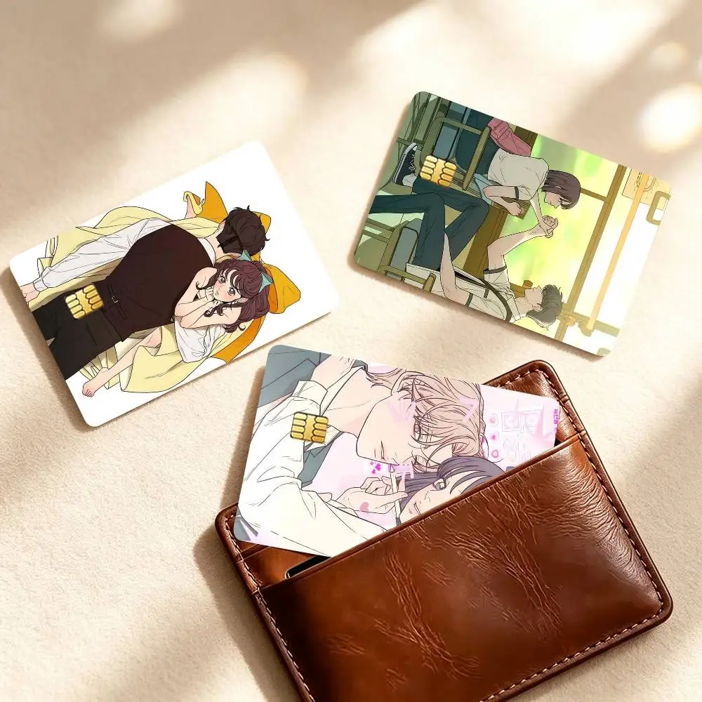 O-Operation True Love W-Webtoon  Credit Card HD Stickers Small Chip Waterproof Sticker Game Card Decal Gift