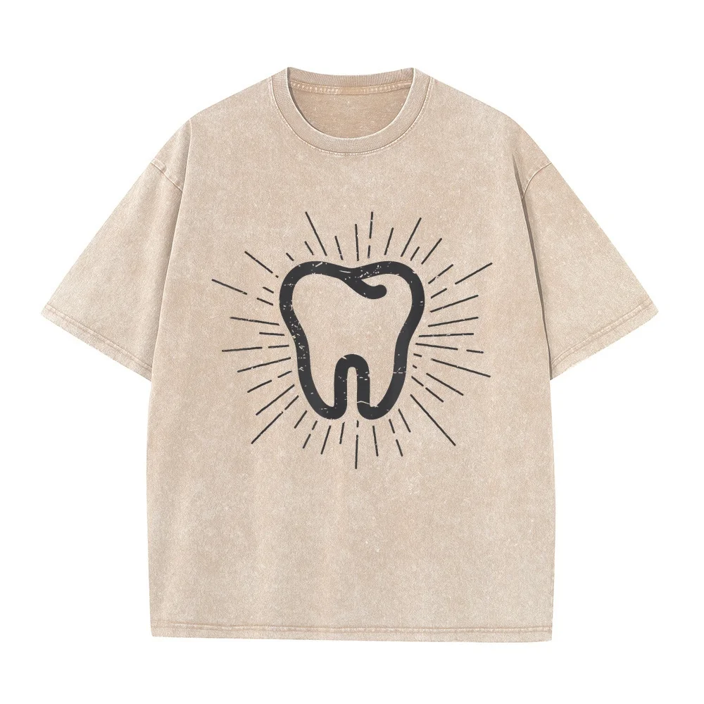 Tooth Dentist Hygienist Dental Oral Hygiene Gift T-Shirt Small Clothes Women's Oversize Big Size Unisex Summer Top Short Sleeve