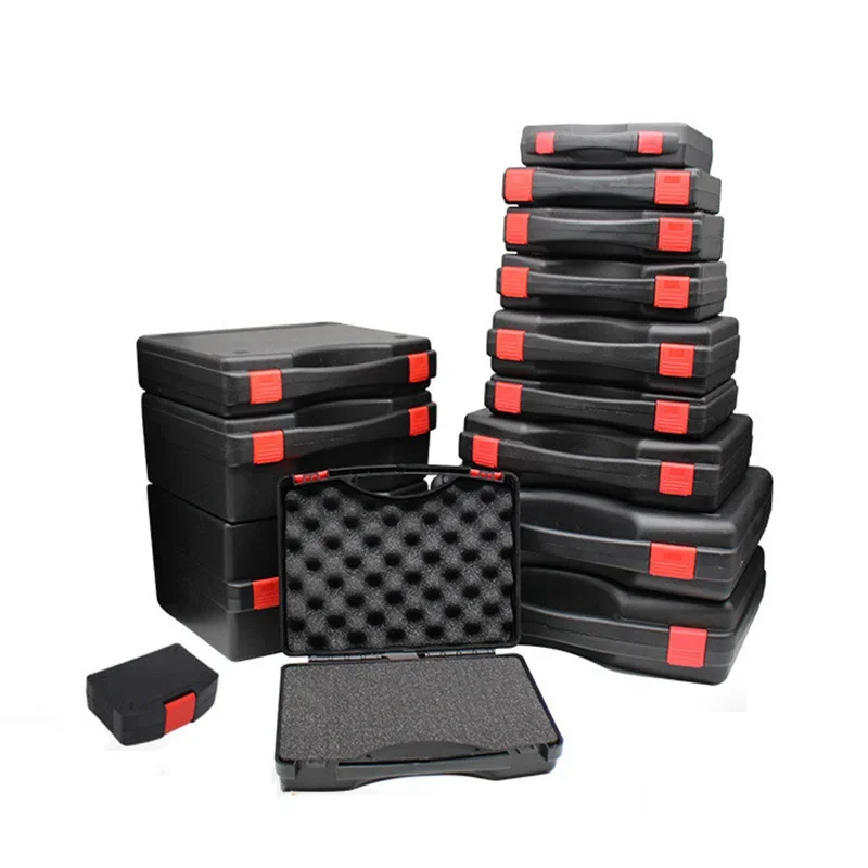 Multifunctional Hardware ToolBox Portable Plastic Instrument Case Notebook Protective Storage Box Outdoor Equipment Tool Case