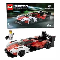 LEGO 76916 Speed Champions Porsche 963 , Model Car Building Kit, Racing Vehicle Toy for Kids