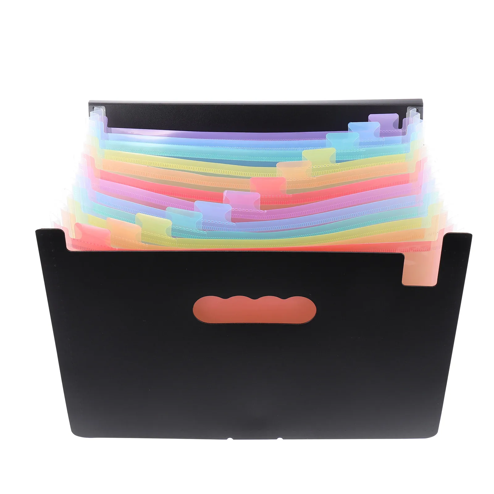 

1Pcs Desktop Storage Rack 13-Layer Expandable File Folder Flexible Closure Document Organizer Office School Bill Holder