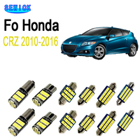 LED Bulb Interior Trunk Map Dome Courtesy Light Kit Fo Honda CR-Z CRZ 2011 2012 2013 2014 2015 2016 Car Accessories