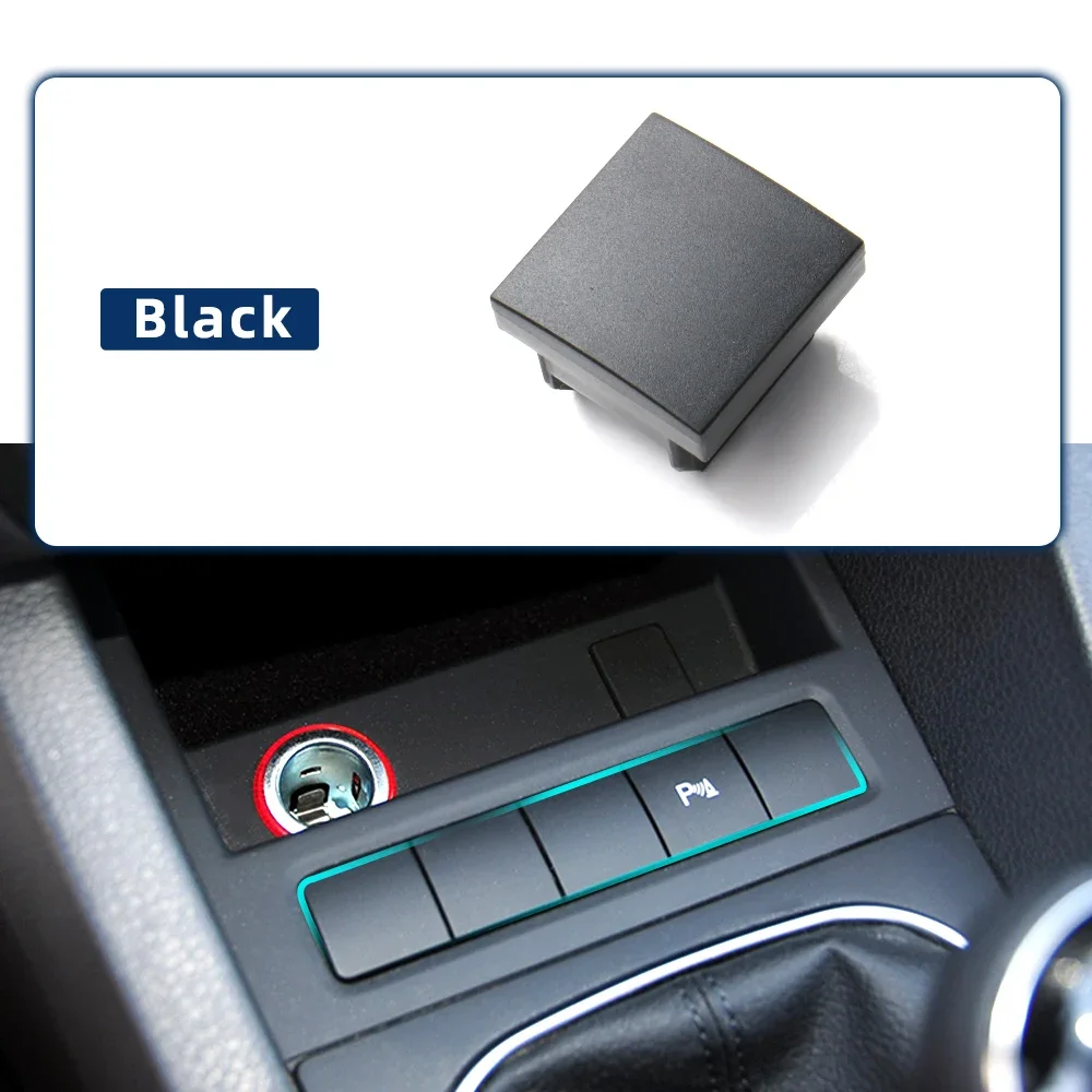 

x1 Car Interior False Dummy Switch Button Cover Trim For VW Golf 6 GTI Jetta 5 A5 MK6 Eos Caddy Touran 1T 1K0959623D 1K0959623C