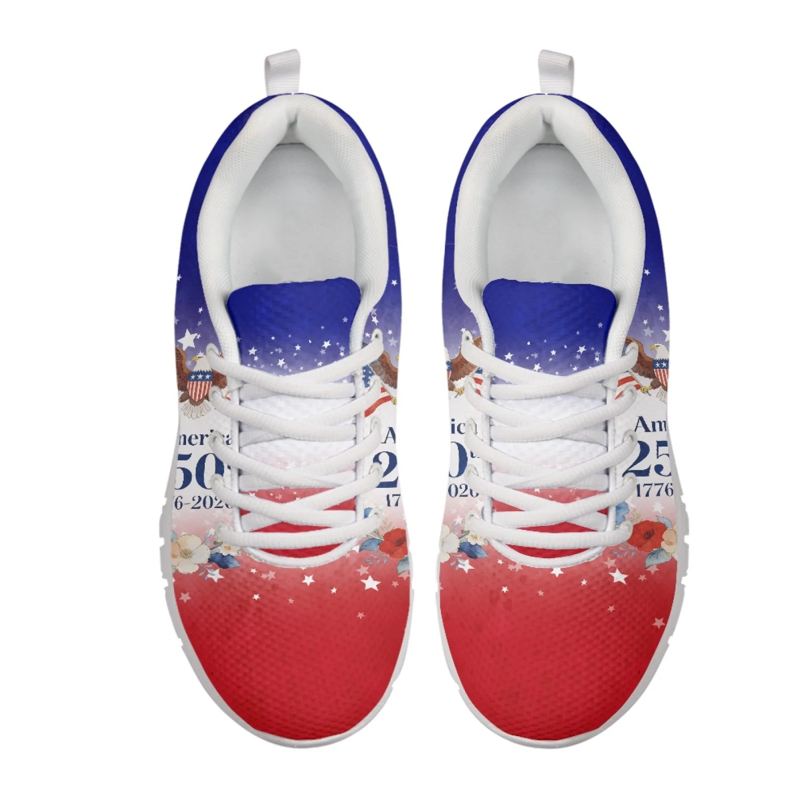 Coloranimal America 250th 2026 Collection Running Sneakers Women Running Shoes Breathable Training Athletic Shoes for Mens