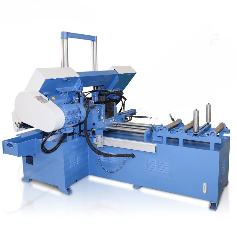 Fully Automatic Feeding Metal Band Sawing Machine, High Precision Industrial Grade Heavy Duty