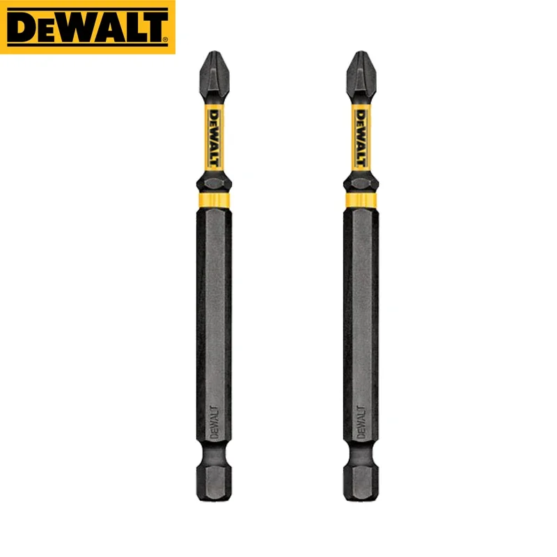 DEWALT 1/2-Inch Phillips IMPACT READY FlexTorq Bits Power Tools Accessory Drill Bit Set DWA3PH2IRB