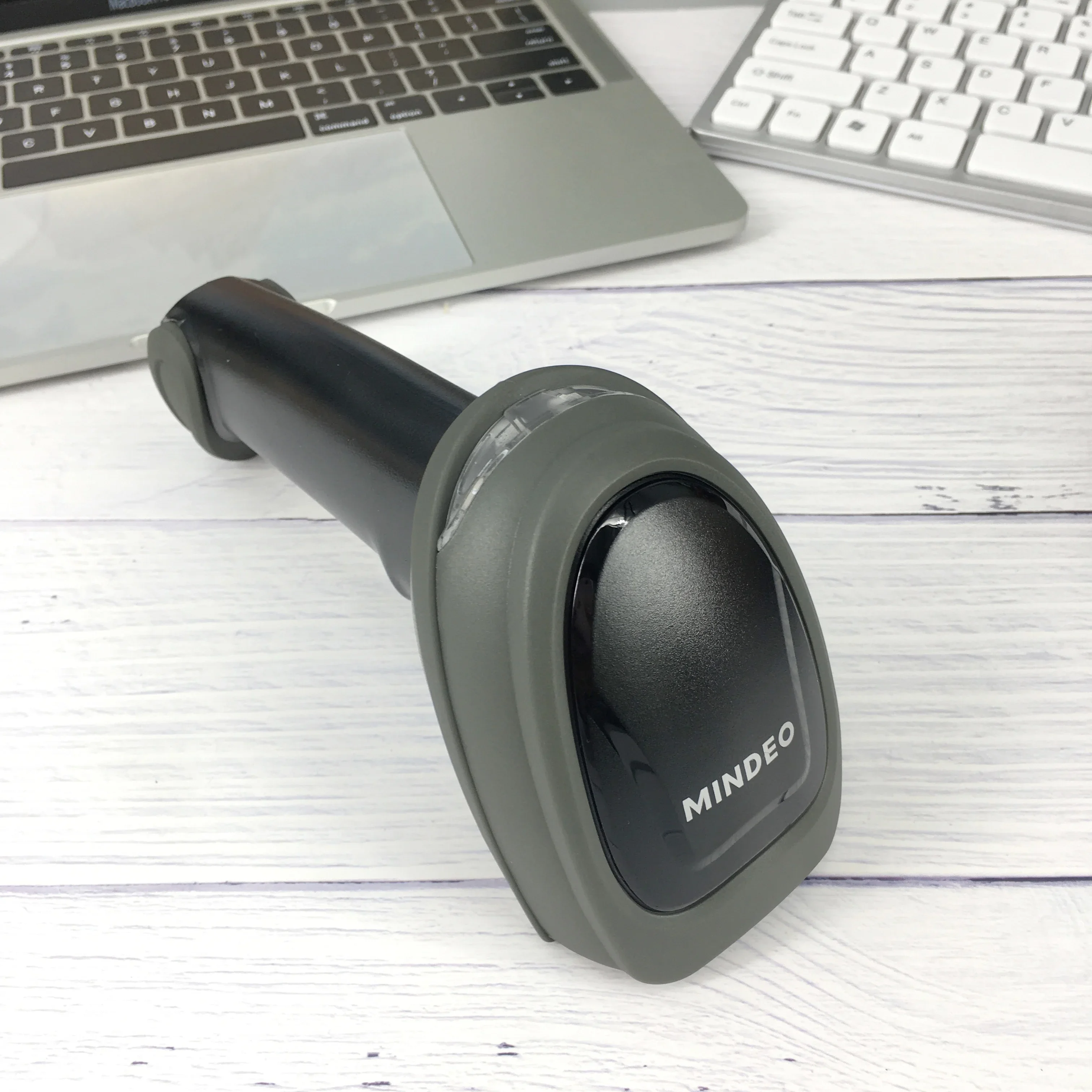 Scanner di codici a barre laser 1D portatile senza fili Mindeo CS2190