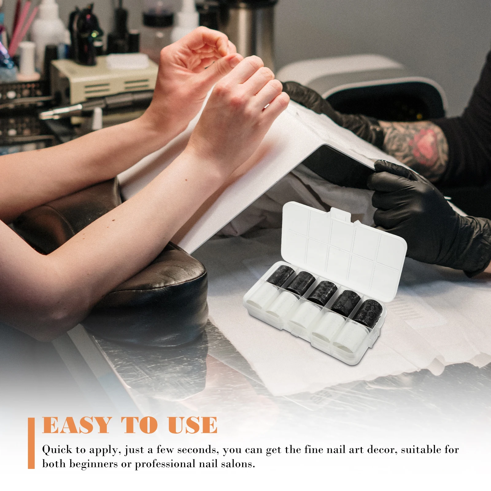 

10pcs 30 Rolls Lace Star Style Stickers Art Decals For Manicure Fingernail Decals Diy Decor Nail Stickers Women Nail Decor