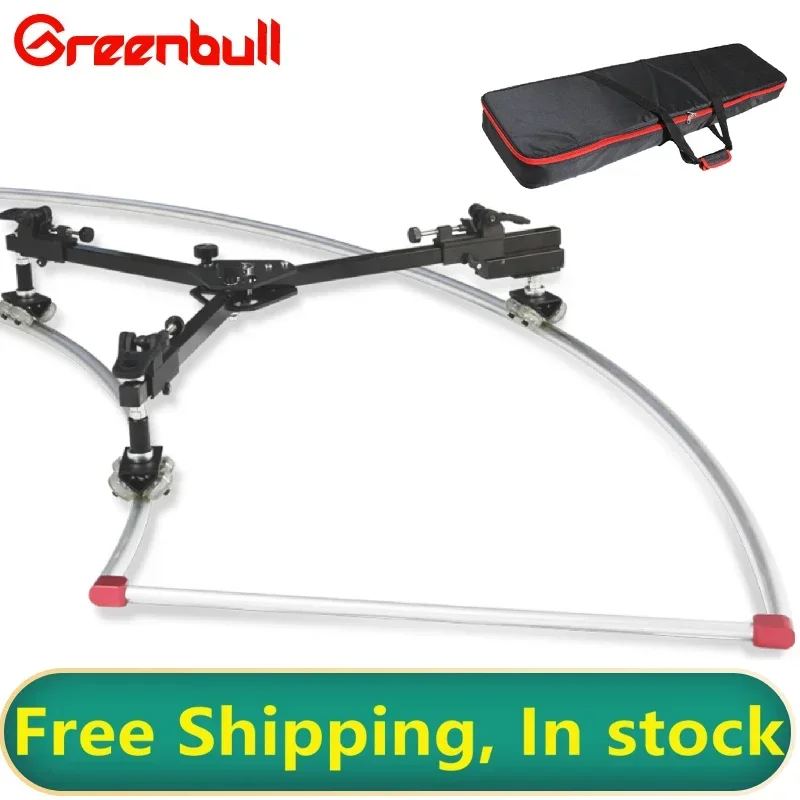 

GreenBull Portable Camera Slider 7.2m Track Dolly DSLR Stabilizer Video Steel 4 3+/3/2/1 SJ4000/SJ5000 Cameras Dolly rail