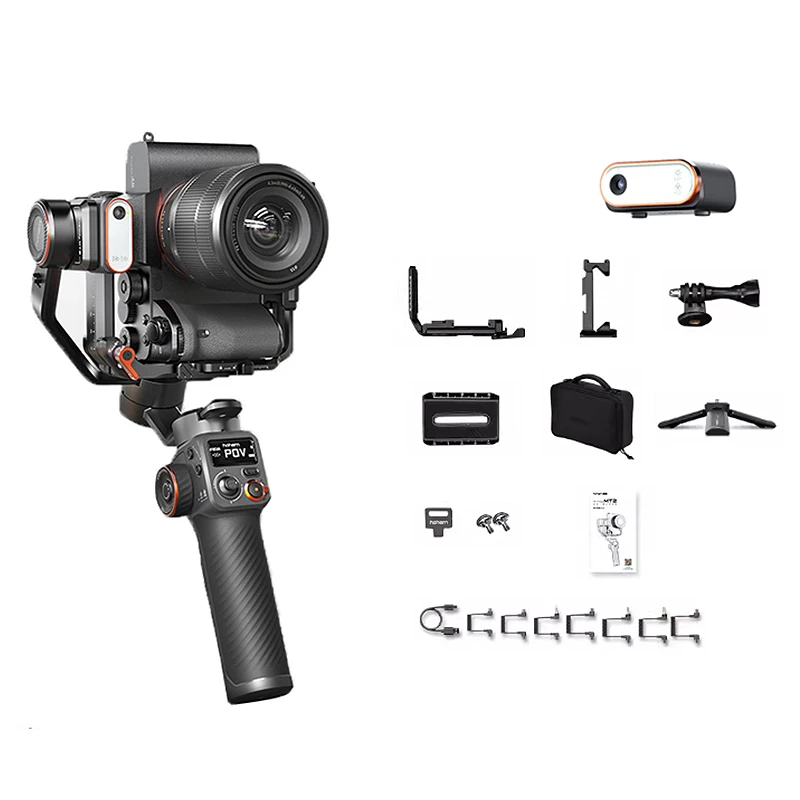 

AI Tracking Mirrorless Camera Stabilizer Video Shooting Artifact Three-axis Anti-shake Professional Photograph