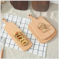 1 pz noce nera/Alder tagliere in legno cucina piatto per alimenti in legno Pizza Sushi pane tutto vassoio in legno tagliere senza vernice