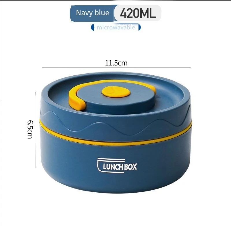 Food Warm Lunch Container,Stainless Steel Thermal Lunch Container Portable Thermal Bento Box Food Container Durable Easy To Use