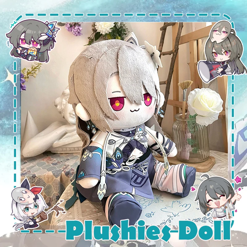 40 cm 15,8 Zoll Spiel Honkai Impact 3. Vita Plüschpuppe Plüschtier mit Kleidung Anime Gefüllte sitzende Baumwolle Spielzeug Haltung Figur Kissen Groß