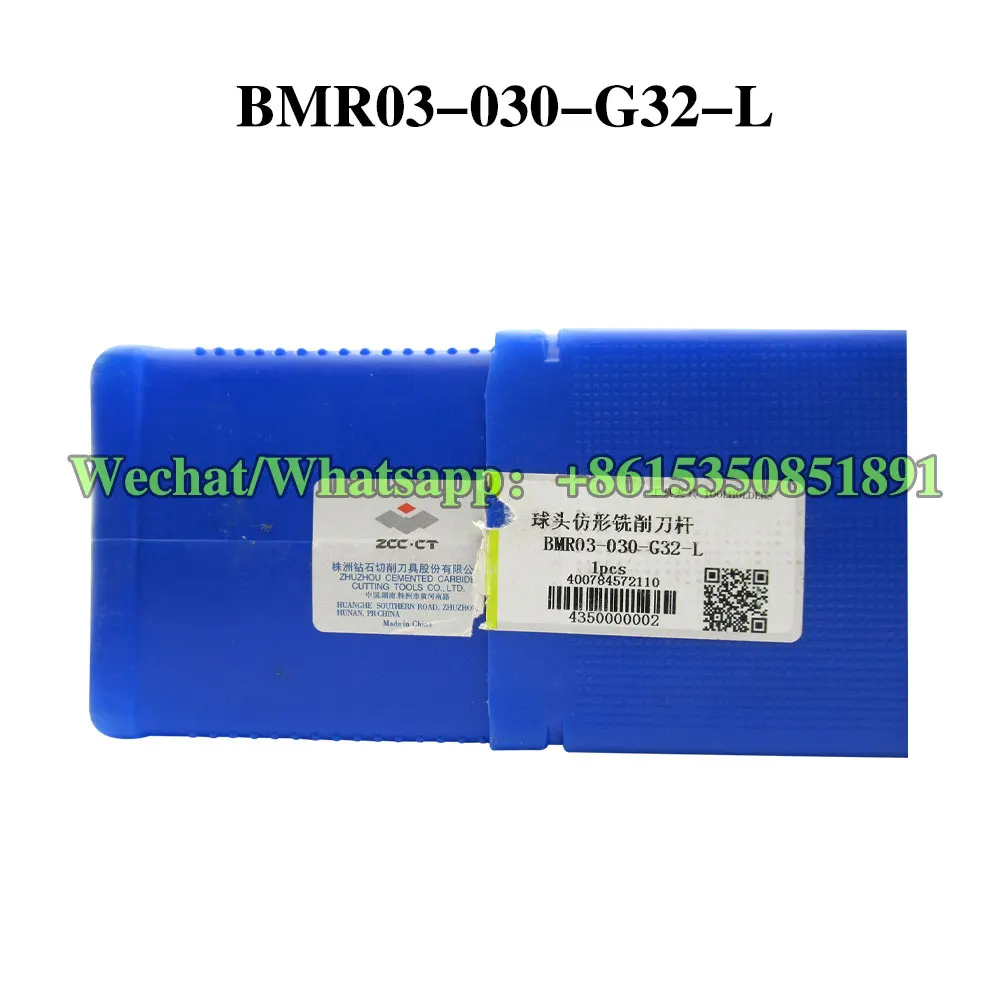 

ZCC CT BMR03-030-G32-L/M/S/X BMR03-032-G32-L/M/S/XL Zhuzhou Шаровая головка с ЧПУ, профилирующий фрезерный стержень