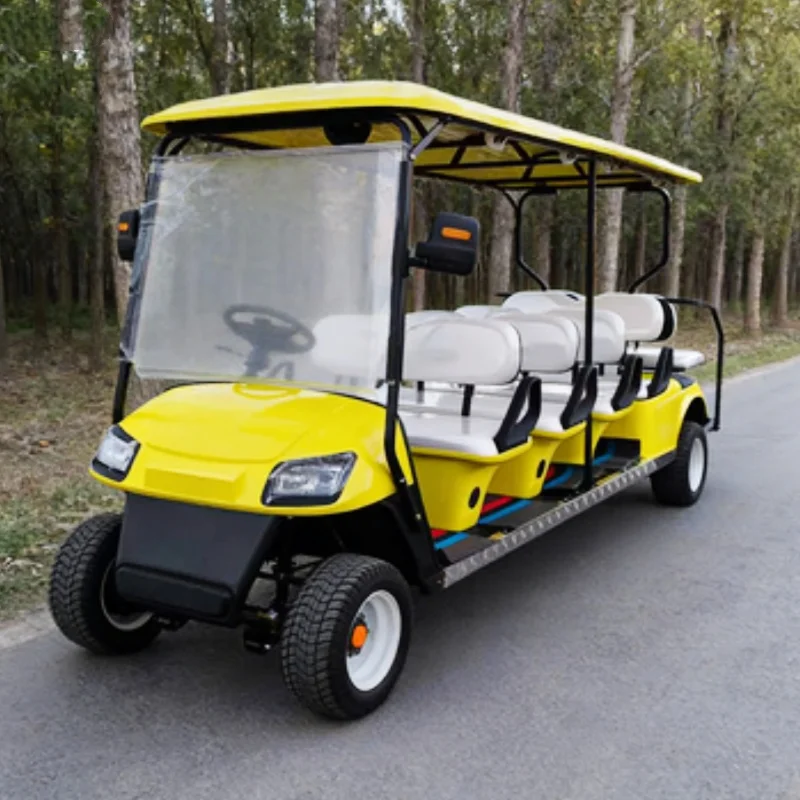 

Электрический гольф-кар на 4 колесах, разрешенный для дорог общего пользования, литиевый электроскутер, электровелосипед с электрической лебедкой и внедорожными шинами по лучшей цене