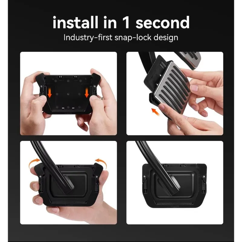 For Tesla Model 3 Y/YL X/S Highland Juniper 2019-2026 Accelerator Pedal Cover Foot Pedals Snap-Fit Install Fuel Brake