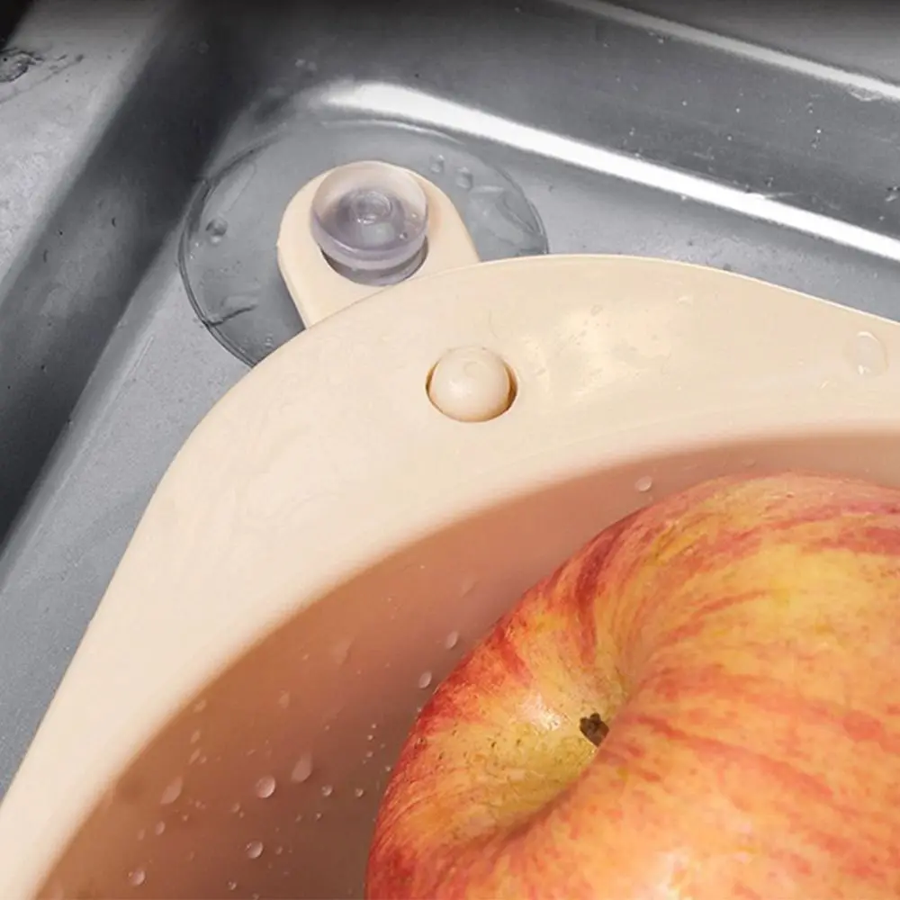 

Подарки, портативная сливная корзина для раковины, треугольная подвесная кухонная раковина, мусорные коробки, присоска, губка, тряпка, ящик для хранения