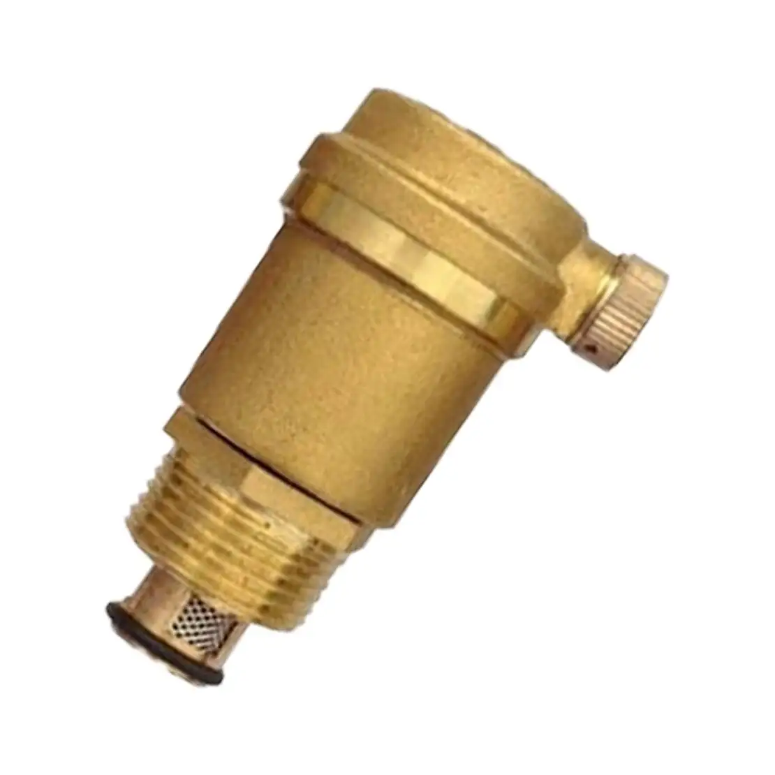 

Автоматический быстроразъемный воздухоотводчик из латуни с наружной резьбой DN15 1/2 дюйма для тепловых труб, золотой