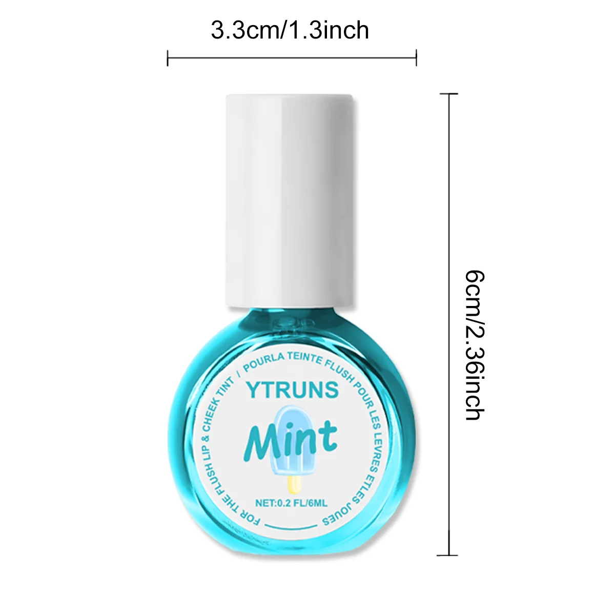 光沢のあるリップグロス,リップスティック,ウォータースポーツリップ,長持ちする汚れに強い,透明フィルム,6色