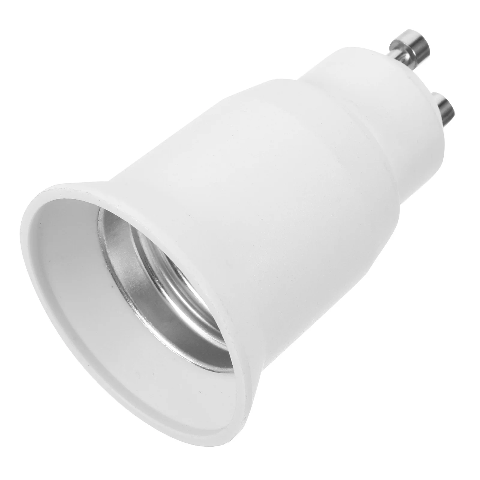 

Gu10 to E27 Light Bulb Converter Stable Safe Lamp Base Conversion Easy Install Bulb Adapter for Office Home Gu10 to E27 Adapter
