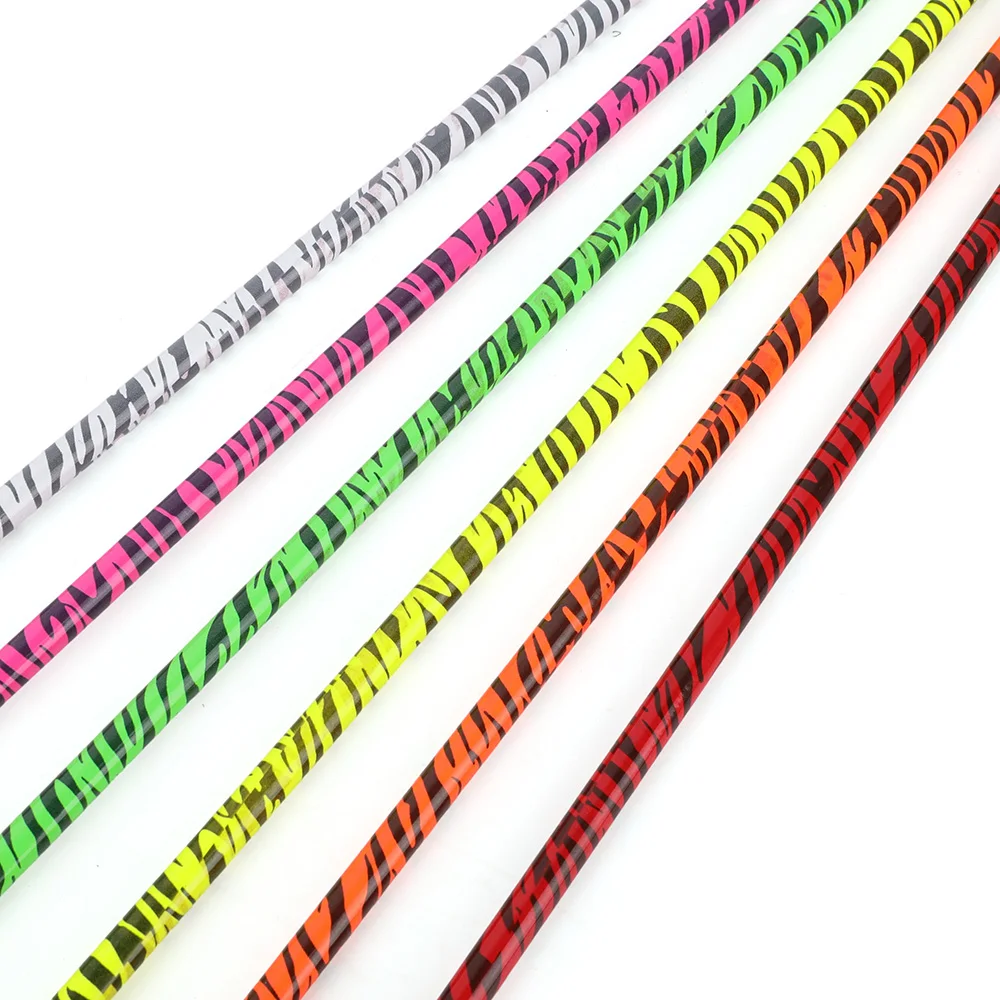 Flechas de carbono Spine 500 con plumas de goma para tiro con arco - imagen 4