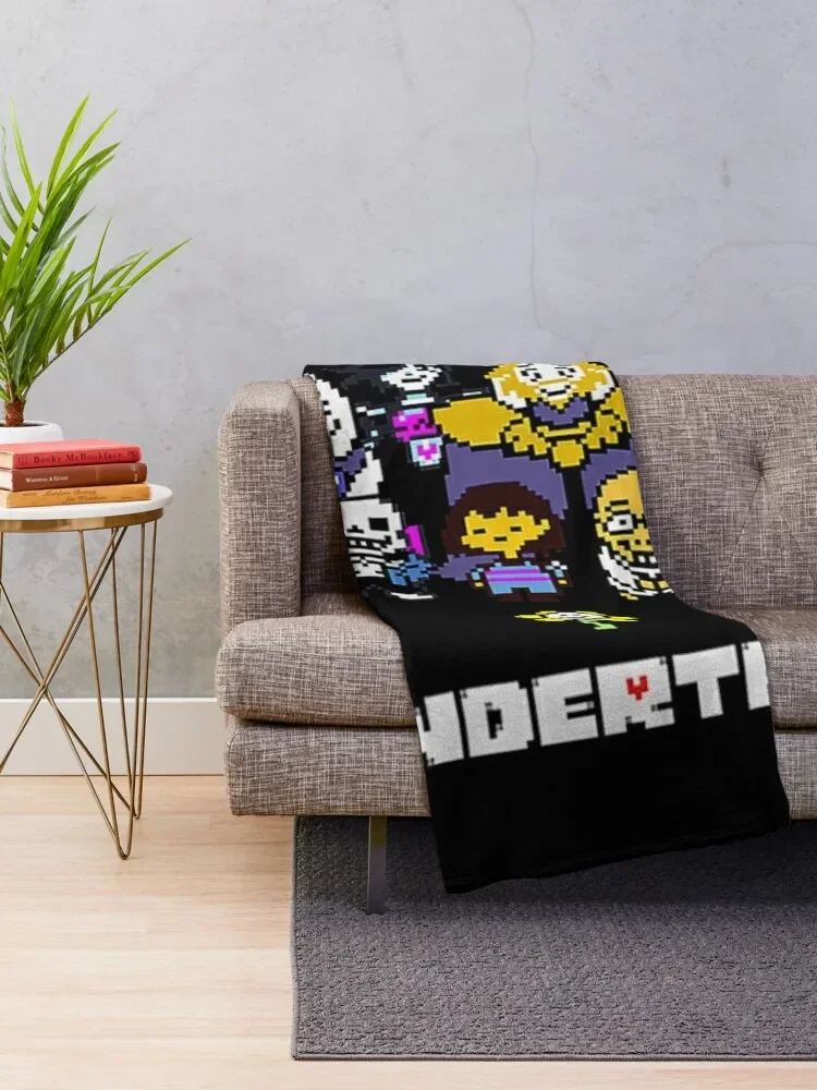 Undertale Throw Blanket Bed Fashionable Decorative Sofas Blankets