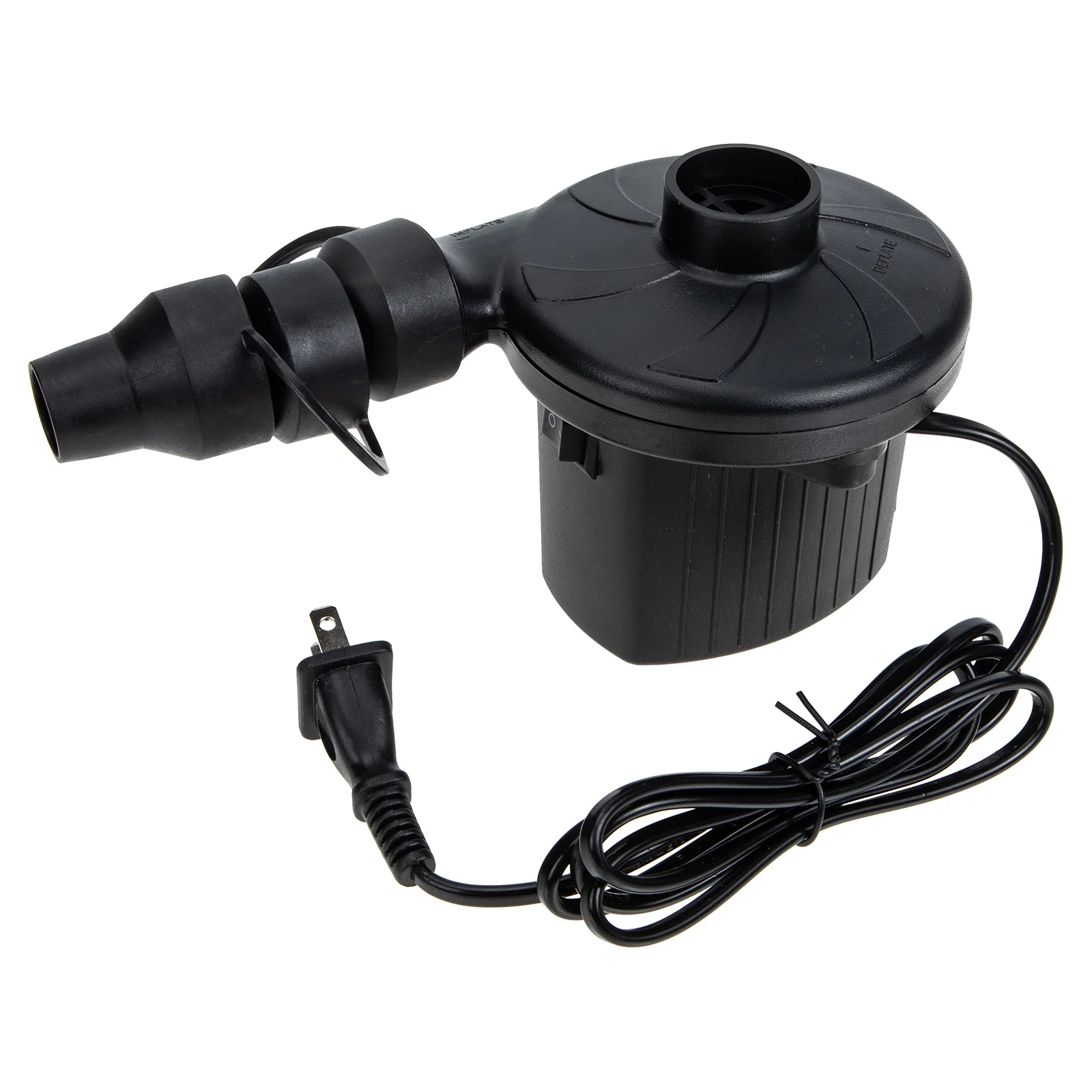 1Set مضخة هواء كهربائية خفيفة الوزن محمولة ذات استخدام مزدوج نافخة للمرتبة بركة طوف تعويم ضاغط الولايات المتحدة التوصيل #2