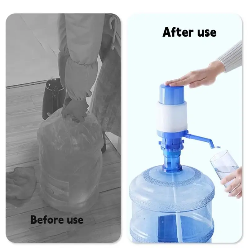 Hand-pressure Barrel Water Pump Water Pump Manual Mineral Water Water Dispenser Household Water Dispenser Vat Water Pumps 1Pc view 3