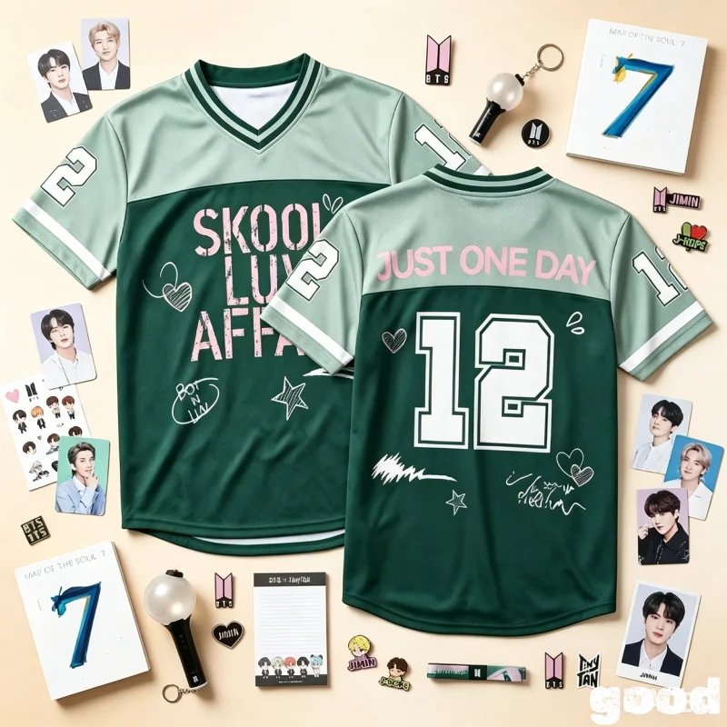 Camiseta de Fútbol Skool Luv Affair World Tour 2026 Comeback Merch, Regalo Kpop para Fans, Camisetas de Verano para Hombre y Mujer 26