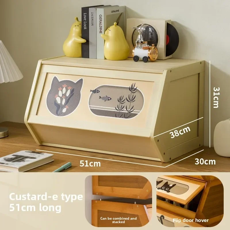 New medieval black cat original storage box Kalek lattice cabinet storage basket storage cabinet creative combination bookcase
