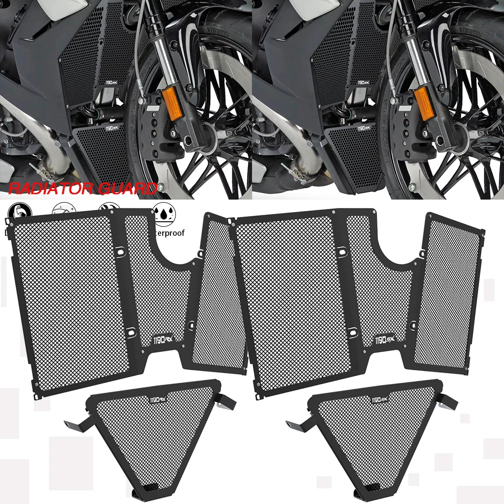 FOR EBR 1190RX /SX Erik Buell Racing 1190RX 1190SX 2014-2024 1190 RX Accessories Radiator Guard and Oil Cooler Set Motorcycle