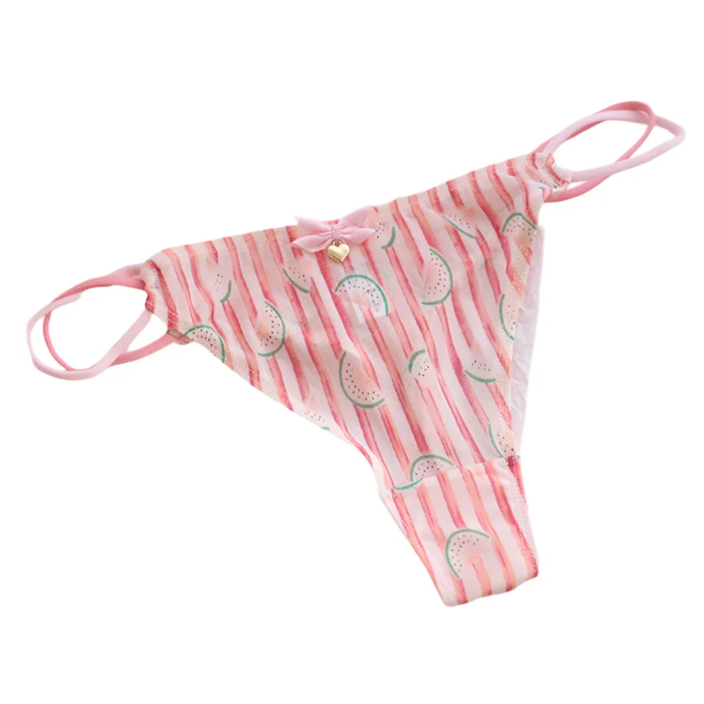 Mutandine traspiranti Slip in rete stampata Uso quotidiano Hotel Stay All Seasons Wear Home Loungewear Hotel Sleepwear Elasticità media