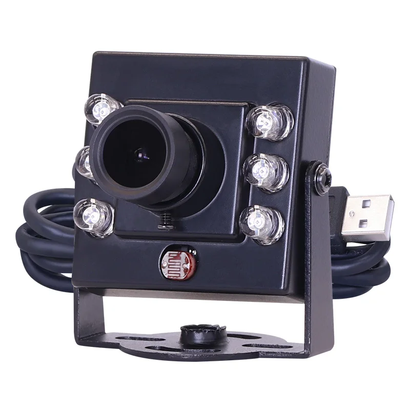 1080P OV2710 4mm 90degrees IR850 USB Free Drive Plug Play Infrared AI Recognition Industrial vision Mini camera