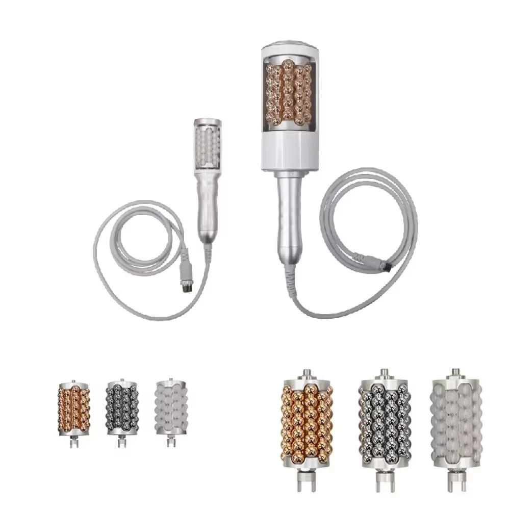 

Аппарат для массажа всего тела 9D Vacuum Inner Ball Roller с вращением на 360 градусов для лифтинга лица и коррекции фигуры
