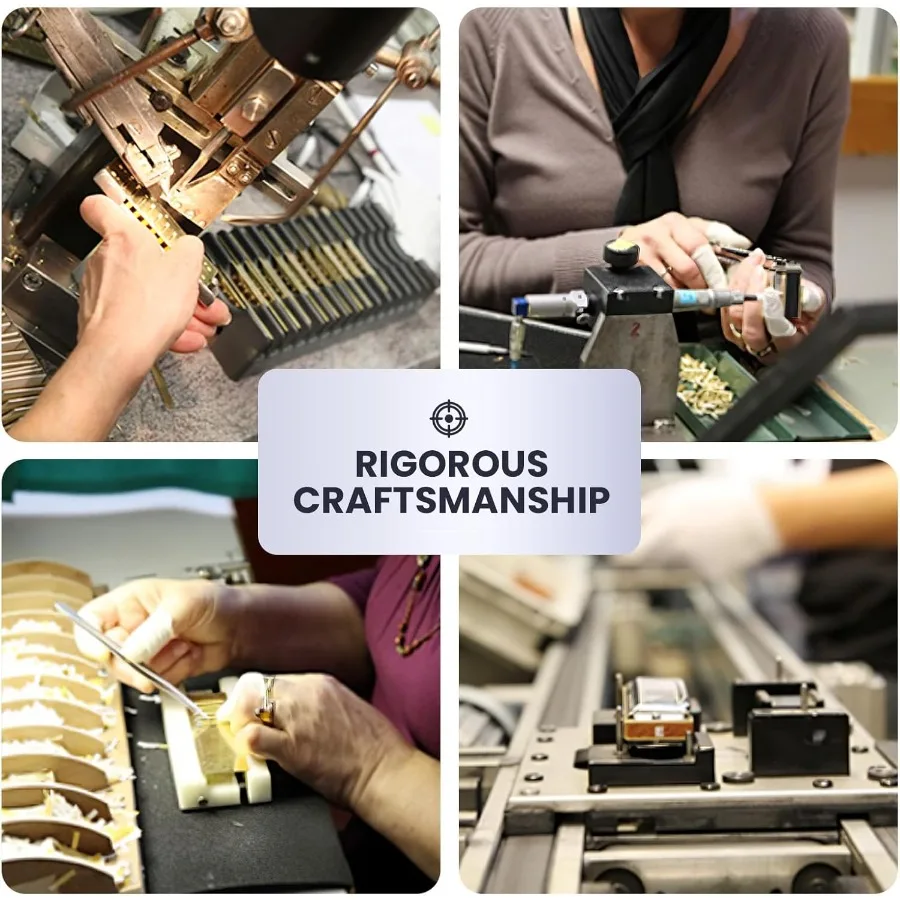 مجموعة هارمونيكا الشرقية مكونة من 7 مفاتيح جهاز فم Diatonic مع حافظة في القصب البرونزي الاحترافي B C D E F G مع لمسة نهائية مصقولة لـ