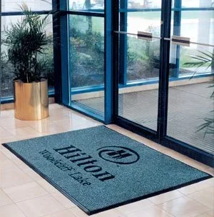 Automotive Carpet Custom Nylon Printed Welcome Entrance Car Logo Floor Mat Door Mat Red Carpet For Events Entrance Logo Mat