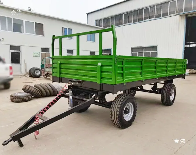 2025 Presa di fabbrica Piccolo rimorchio agricolo Rimorchio per trattore agricolo a basso prezzo