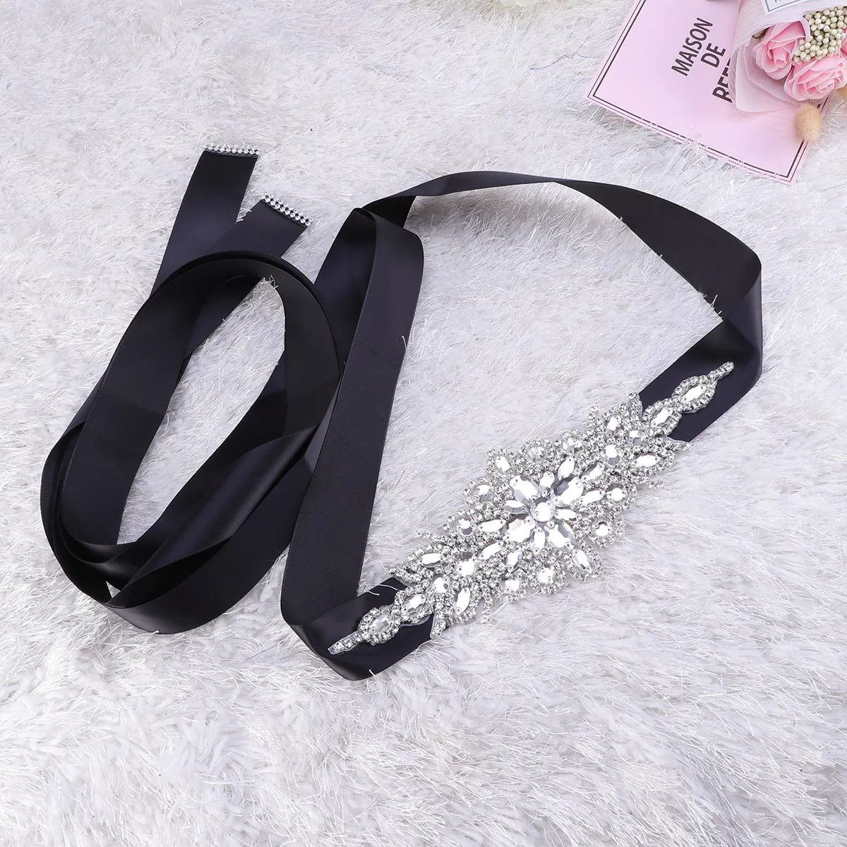 

Luxury Rhinestone Wedding Belt High-End Bridal Waistband Elegant Bridesmaid Accessories Formal Occasions For Dress