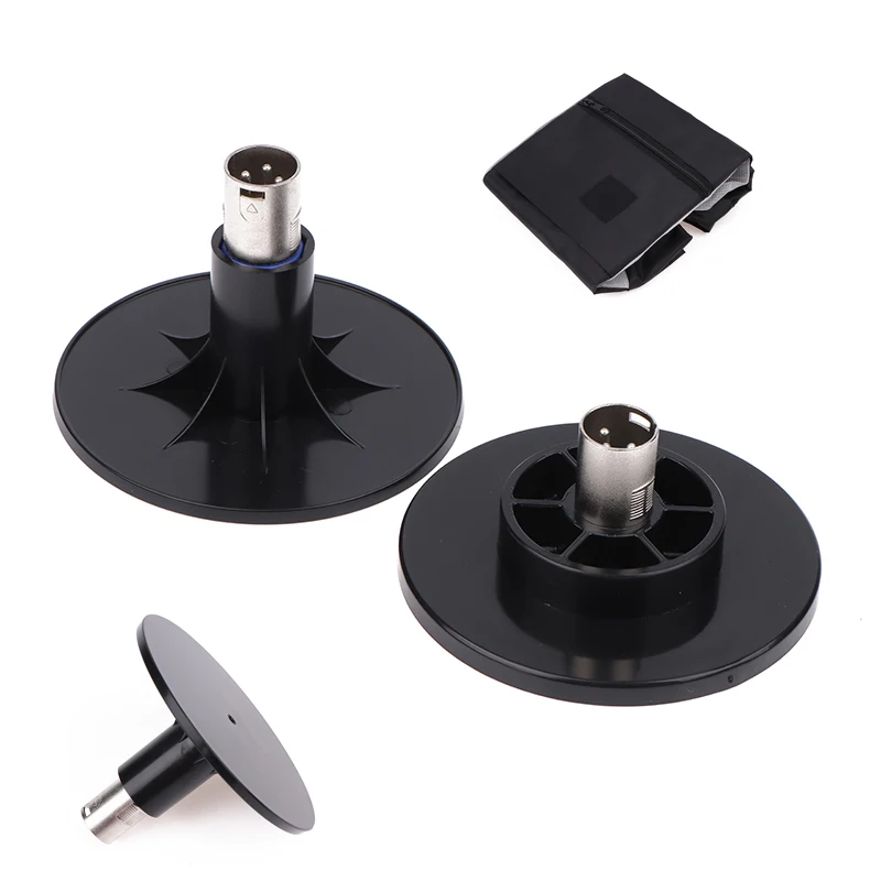 1pcs Black Suction Cup Adapter With 3XLR Love Machine Connector For Telescopic Linear Actuator Attachment Holder