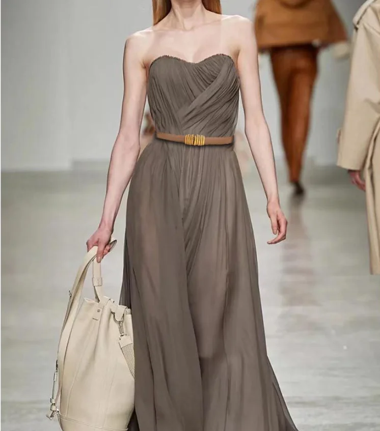 Neue Damen verstellbare Echtledergürtel Bandbreite Gürtel Kleid Dekoration vielseitige Designer hochwertige Damenbund – Detail 1